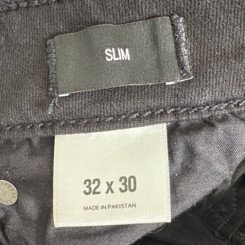 Express slim Men Black Jeans - Picture 3 of 6